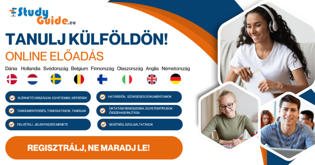 Online előadás: Dánia, Hollandia, Svédország, Belgium, Finnország, Németország és Olaszország felsőoktatása - Online webinárium